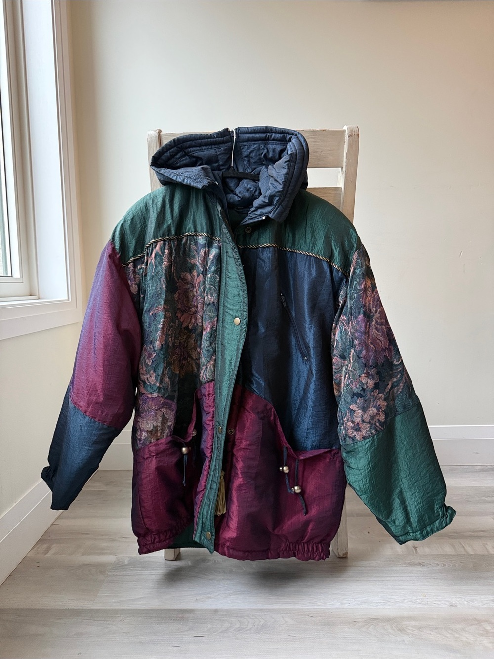 Vintage 90’s Pizazz Color Block Jacket